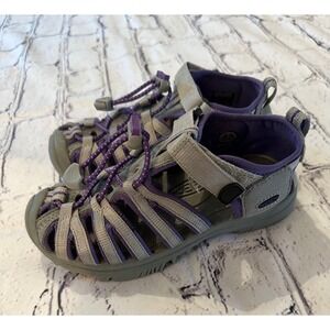 Girls keen sandals size‎ 13 gray purple
